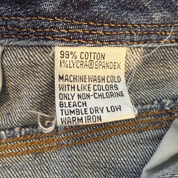 Talbots Women's Classic Denim Skirt Size 10 Cotton Blend Stretch Closet Staple - Picture 4 of 11